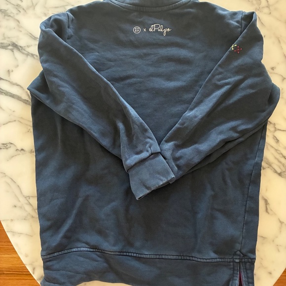 Organic Barcelona Brand El Pulpo Kids Soccer Sweatshirt - Picture 3 of 3